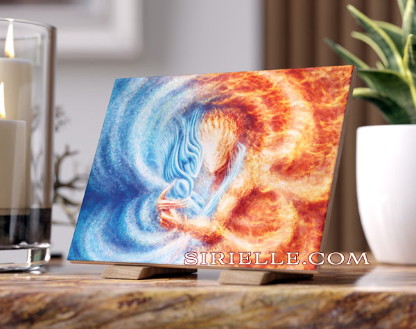 Fire and Ice canvas prints